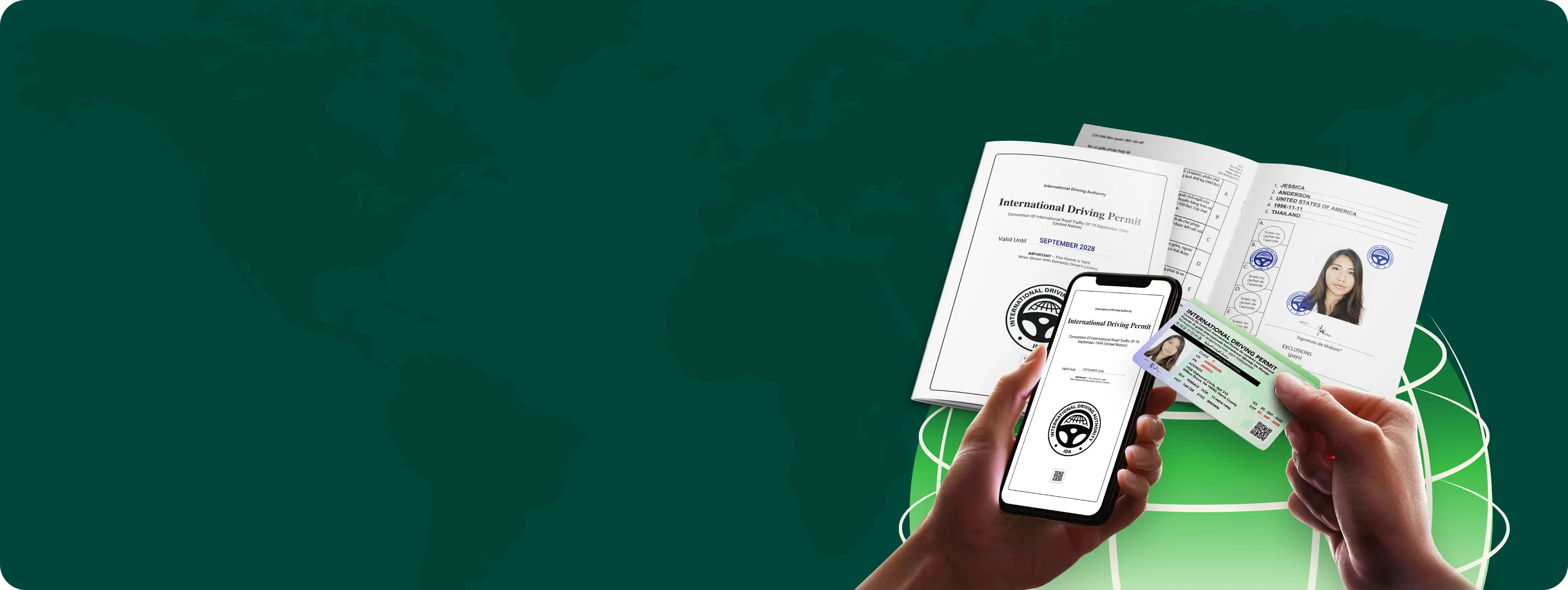 Travel License Section Background